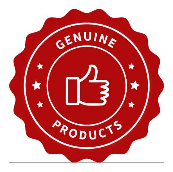 Genuine Products guarantee seal