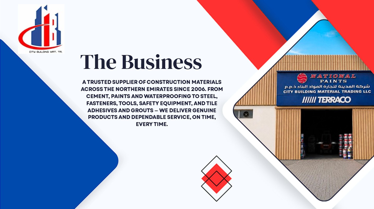 City Building Material Trading LLC branch, Umm Al Quwain